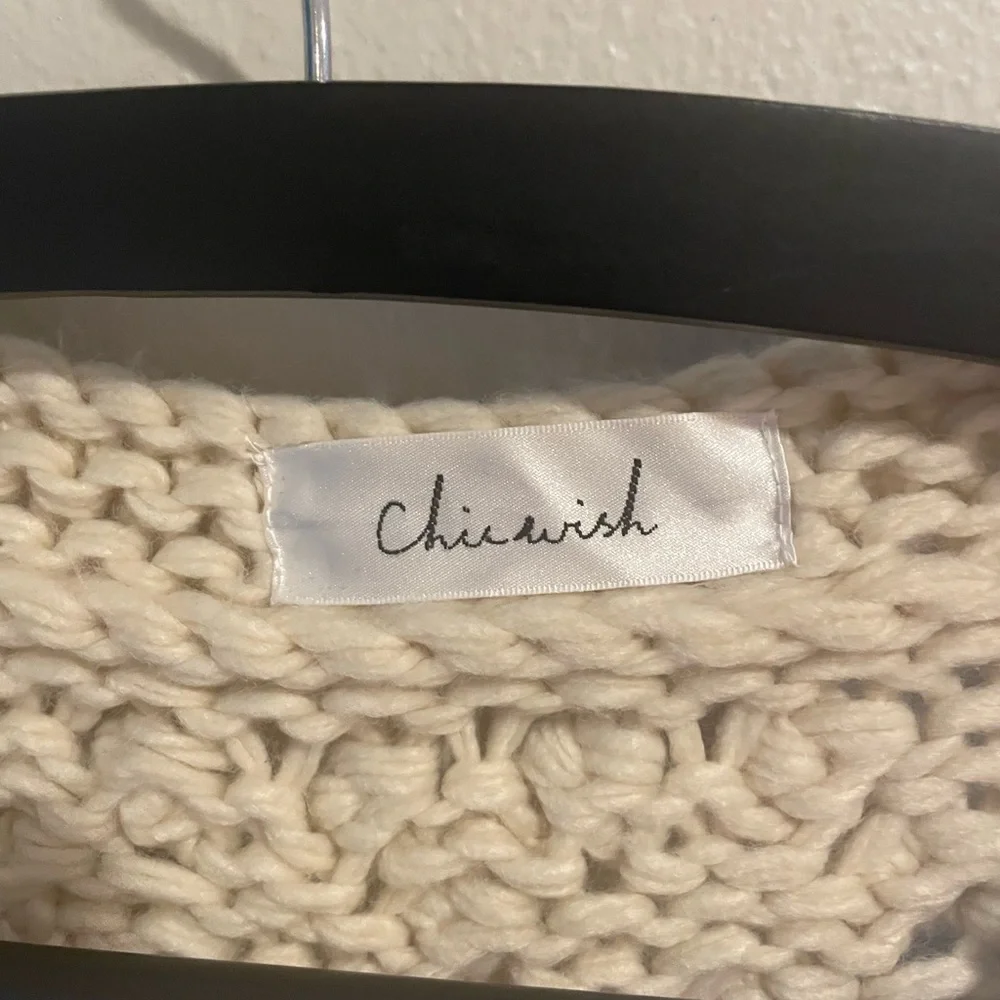 Chicwish Chunky Knit Sweater - Women’s - Picture 2 of 8